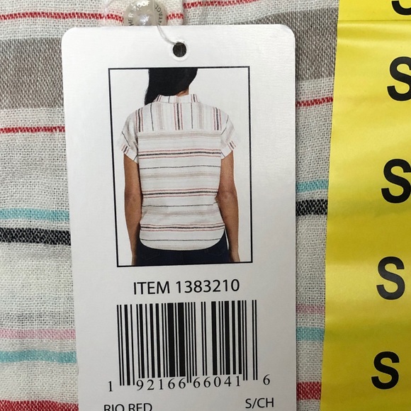 Tie Front Top - Picture 2 of 2